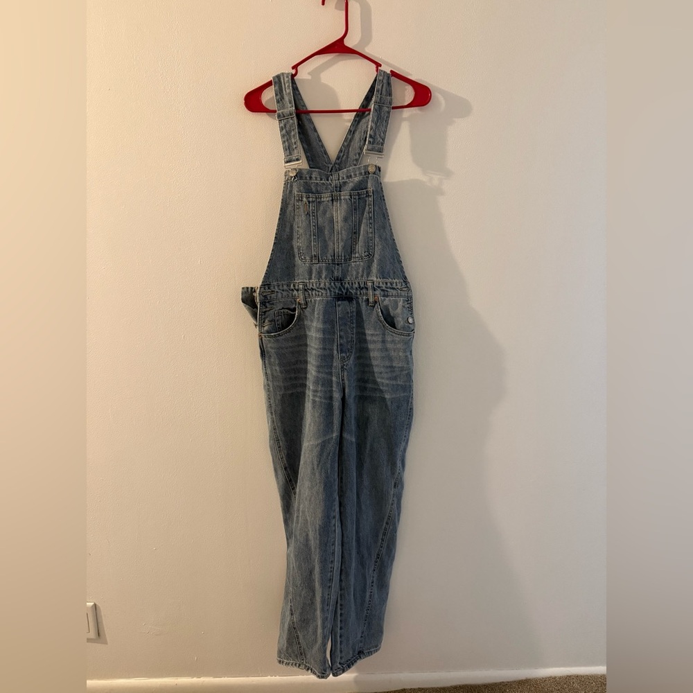Daze Blue Denim Overalls